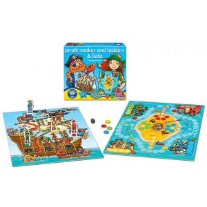 ORCHARD 040 PIRATE SNAKES & LADDERS LUDO 2 αντίγραφο